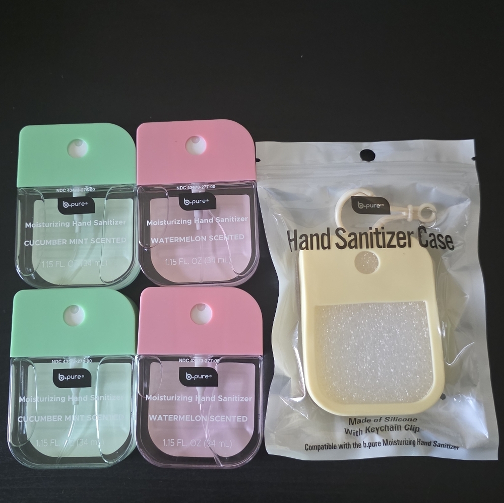 5-Piece b•pure Moisturizing Hand Sanitizer Bundle
